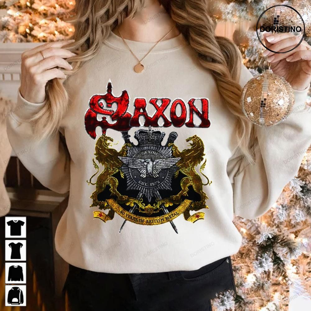 Saxon 2025 t shirt